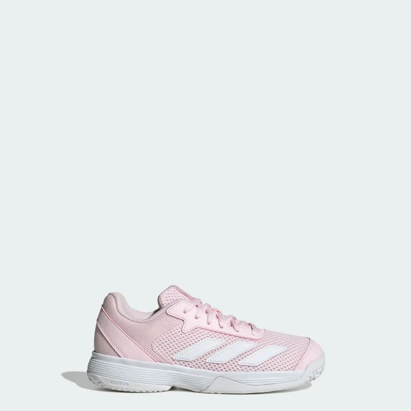 Adidas Courtflash Tennis Kids Distilled Pink / Cloud White / Cloud White (KK3866)