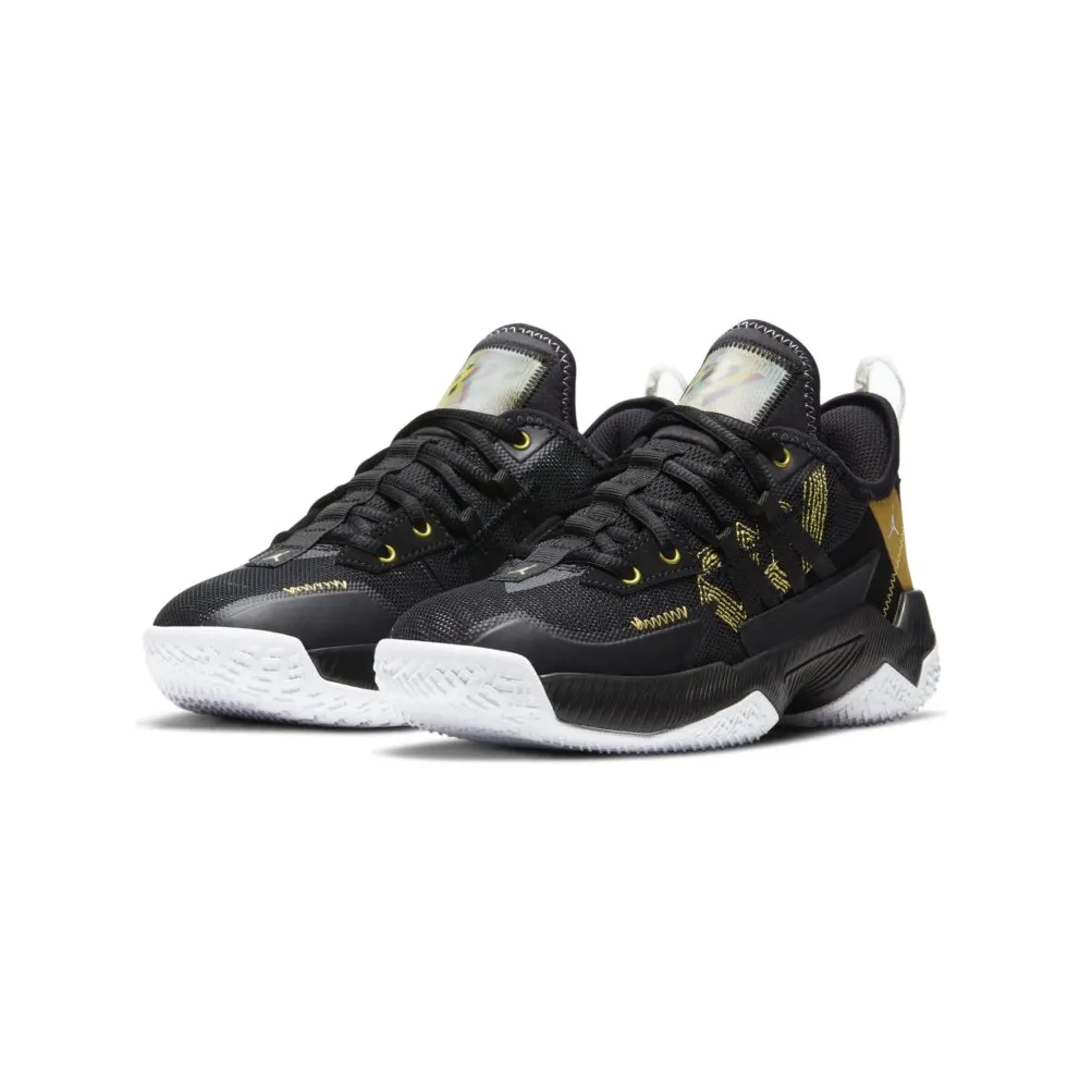 Jordan Westbrook One Take II Black Metallic Gold (GS) (CZ0840-007)
