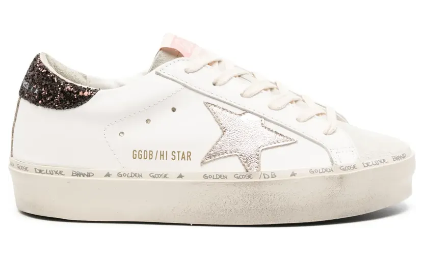 Golden Goose Hi Star sneakers met plateauzool – Wit (GWF00118F005115)