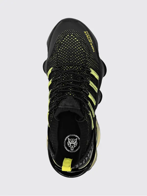 Plein Sport Mesh and Rubber Sneakers Black (SAESUSC0518STE003N0229) (3)