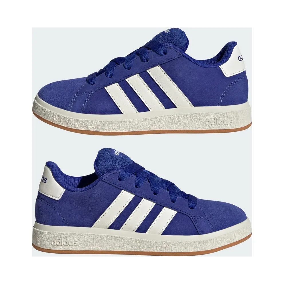 Adidas Grand Court 00s Kids Semi Lucid Blue / Off White / Gum (JP5894)