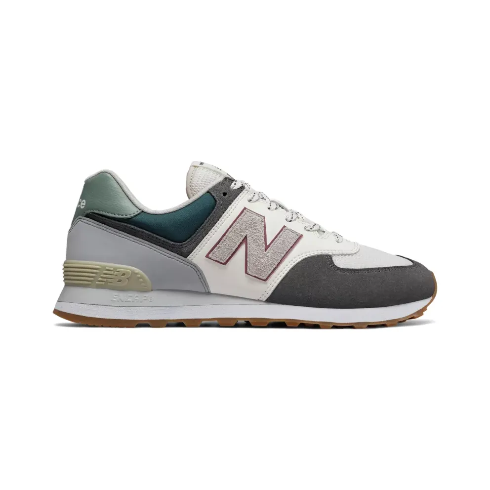 New Balance 574 Grey Cream Mint Green (ML574NFU)