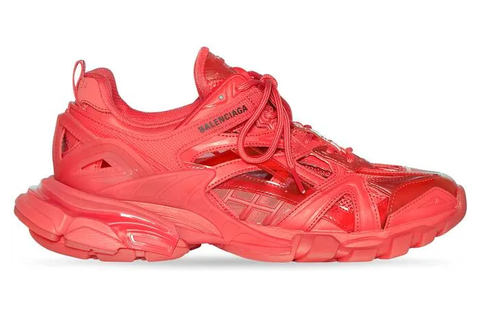 Balenciaga Track.2 Clear Sole Red (668823W3CT16000)