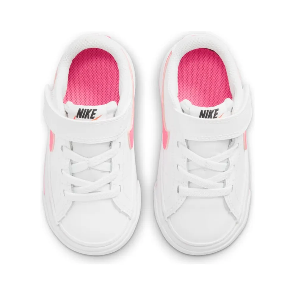 Nike Court Legacy “White / Hyper Pink” (DA5382-106)