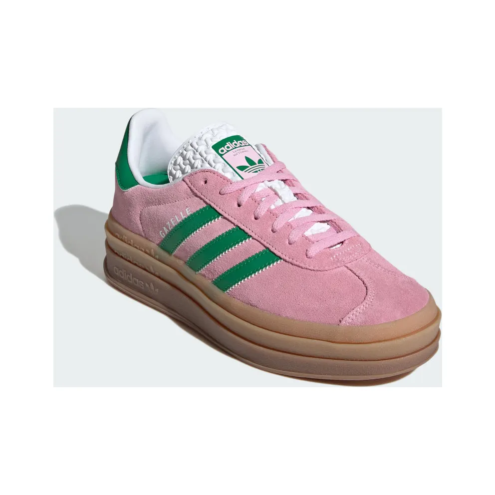 adidas Gazelle Bold True Pink / Green / Cloud White (IE0420)