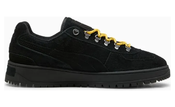 Puma Palermo Alpino Fuzzy Black Yellow Sizzle (403699-01)