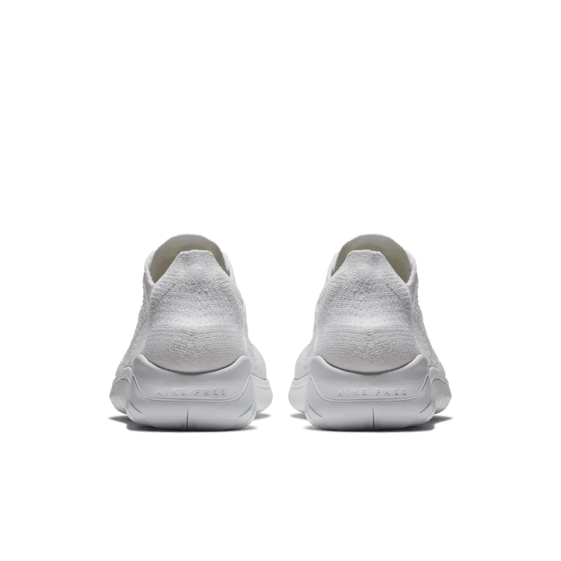 Nike Free RN Flyknit 2018 Triple White White/White (942838-103)