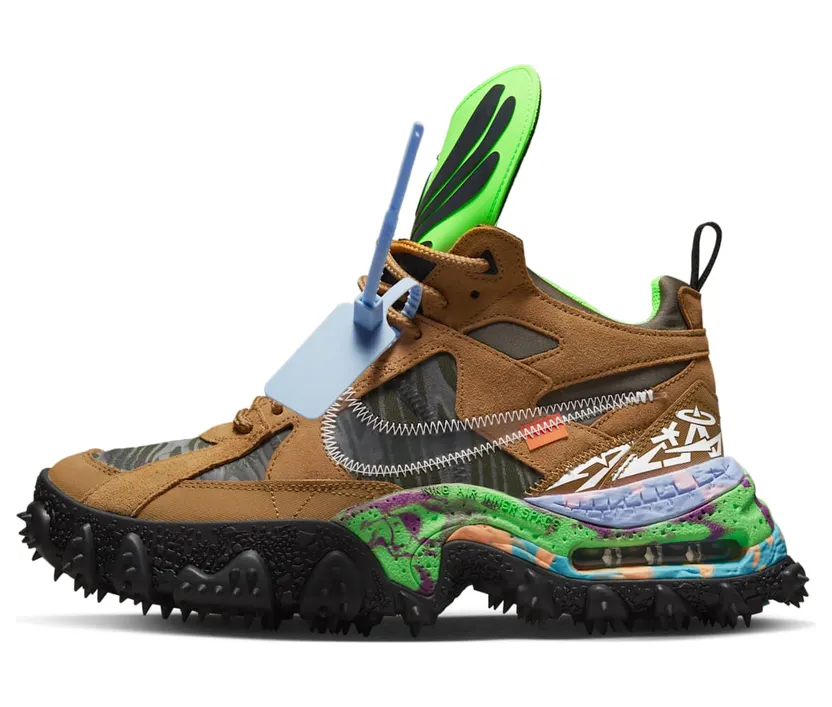 Nike Air Terra Forma x Off-White™️ Wheat/Black/Clear (DQ1615-700)
