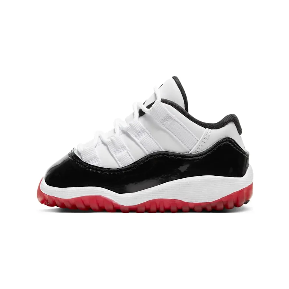 Air Jordan Nike AJ XI 11 Low Suede ‘White Bred’ (TD) (2020) (505836-160)