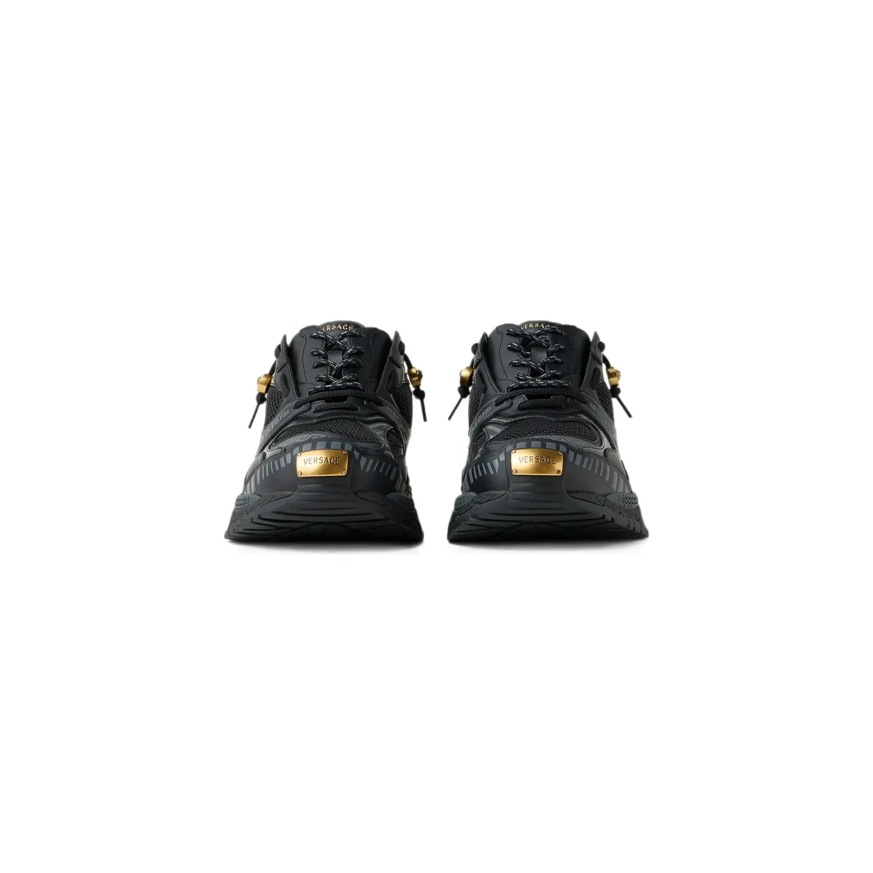 Versace Icaro Leather “Black” (1A19106 1026188 6BL5J) (3)