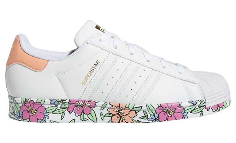 adidas Superstar White Blush Floral (W) (GV7897)
