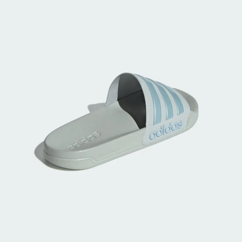 Adidas adilette Shower Slides Wonder Silver / Magic Grey Met / Wonder Blue (IF0893)