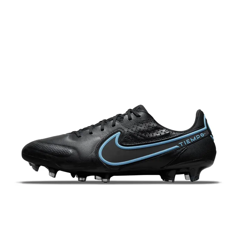 Nike Tiempo Legend 9 Elite FG Black University Blue (CZ8482-004)