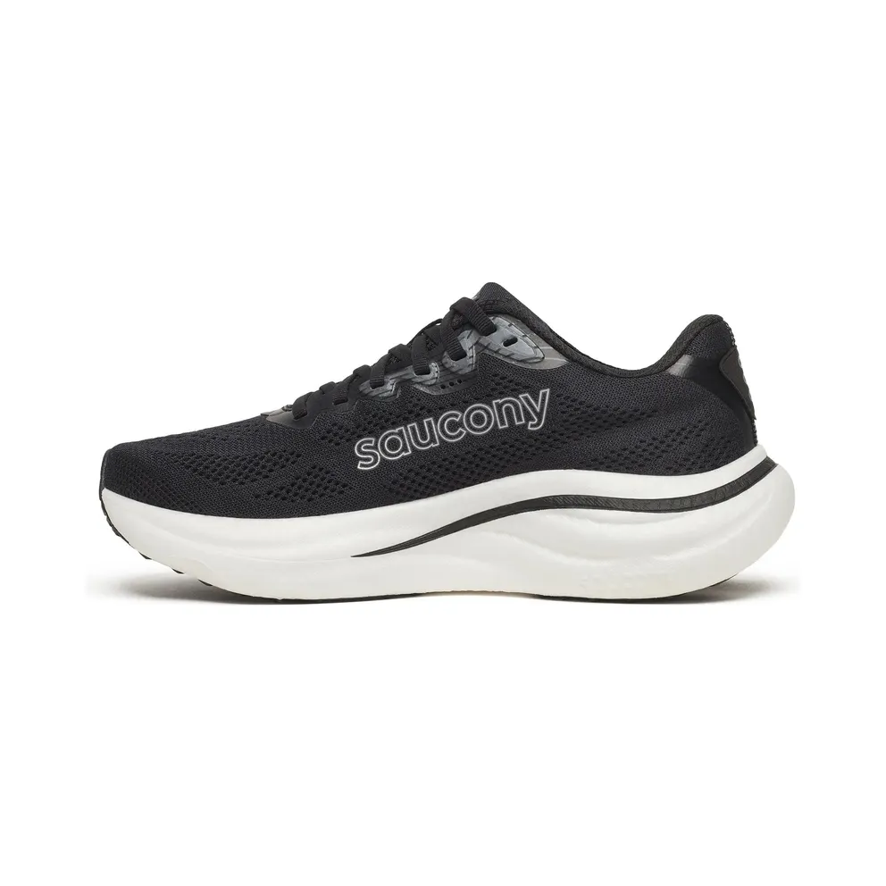SAUCONY Ride 19 “Black / Silver” (S11055-100)