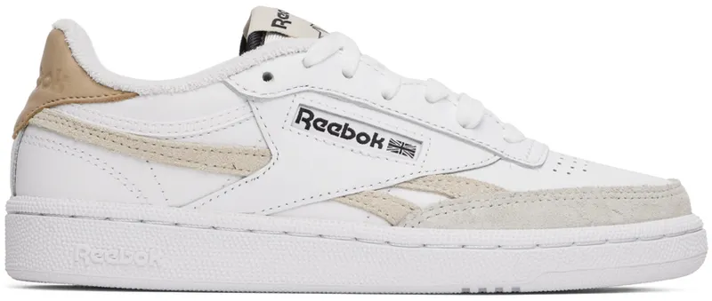 Reebok Club C Revenge Shoes Cloud White / Stucco / Pure Grey 8