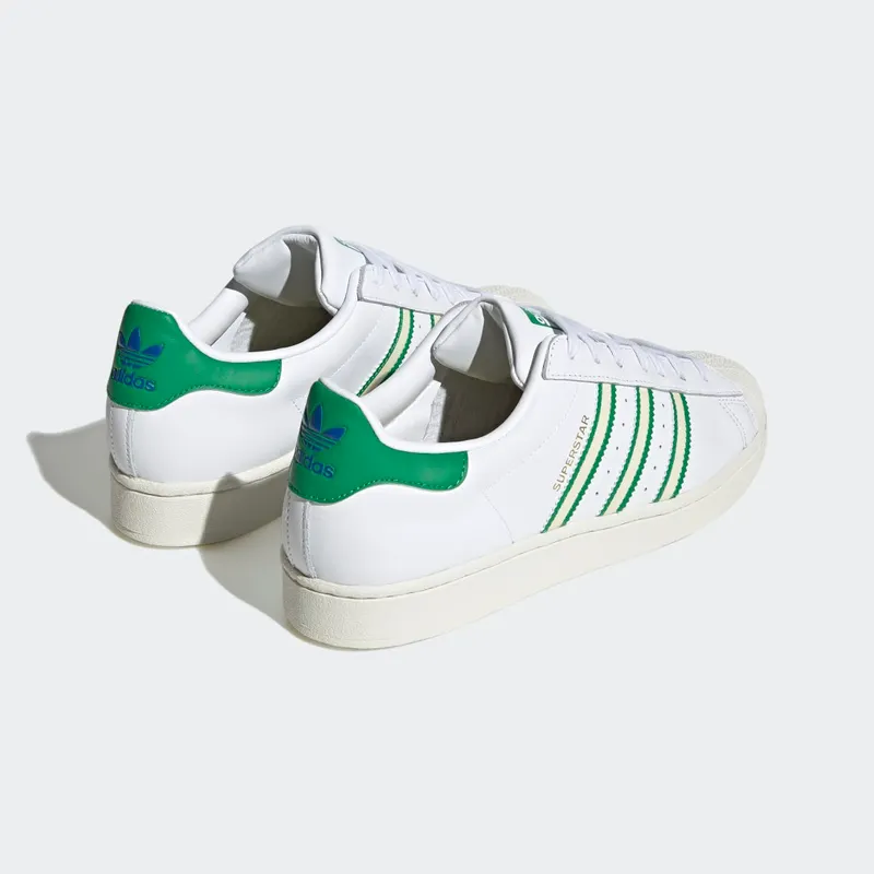 Adidas Superstar Cloud White / Off White / Green (GX9878)