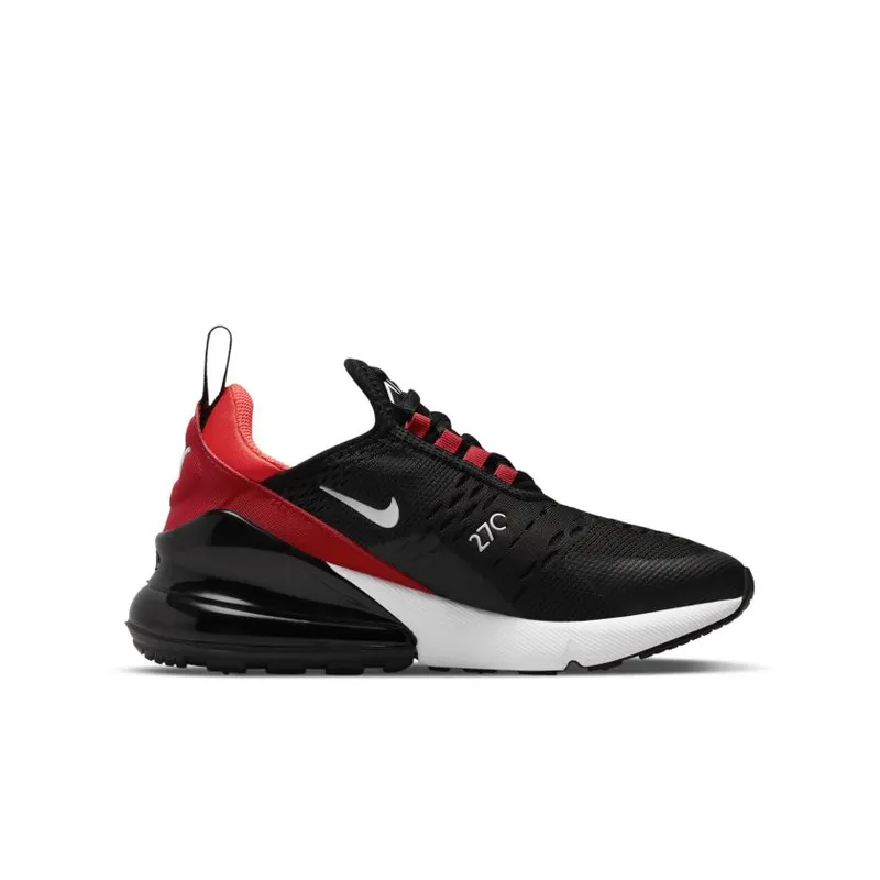 Nike Air Max 270 Black Red White (GS) (943345-025)