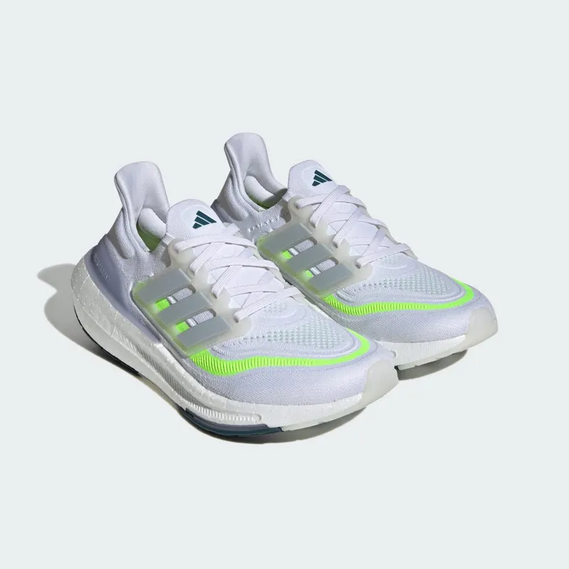 adidas Ultra Boost Light Cloud White Wonder Blue Lucid Lemon (IE1775)