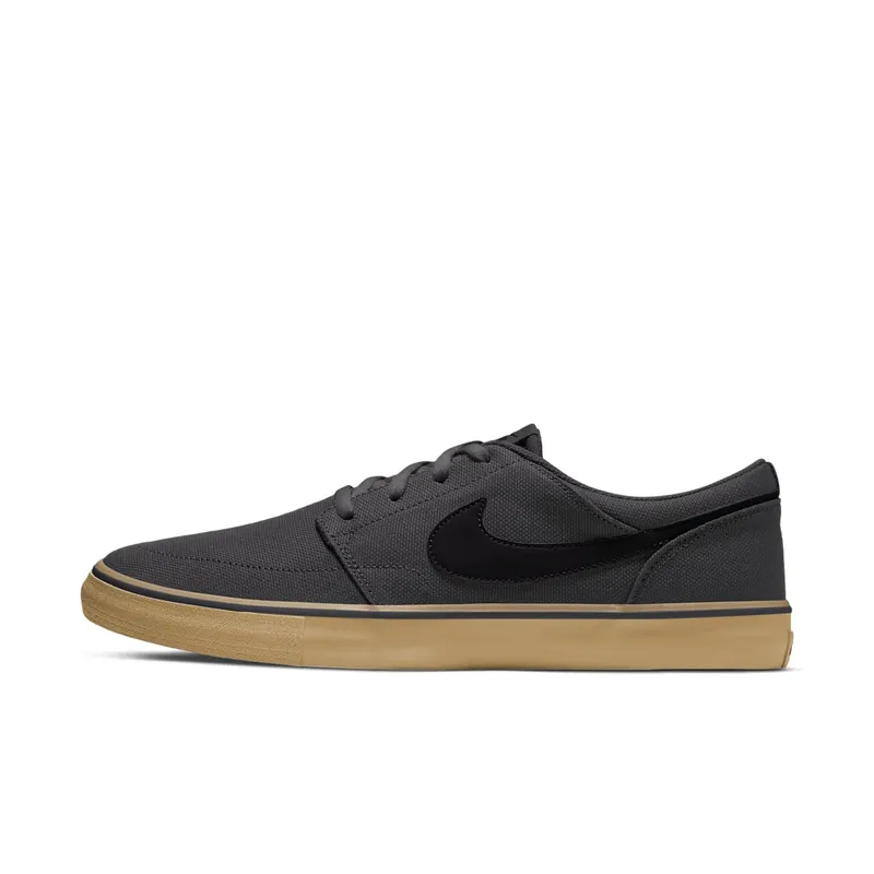 Nike SB Solarsoft Portmore 2 Dark Grey Dark Grey Black Black (880268-009)