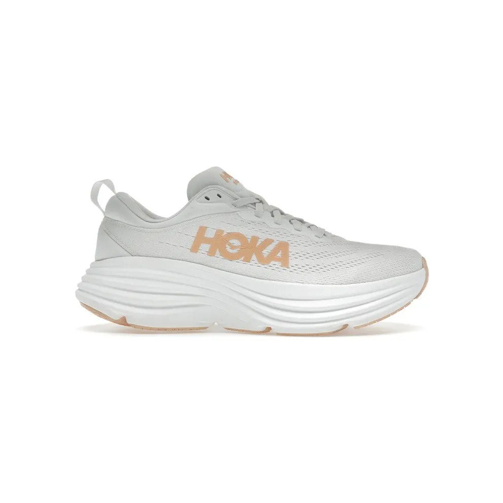 Hoka One Bondi 8 White Cantaloupe (1127952-WLP)