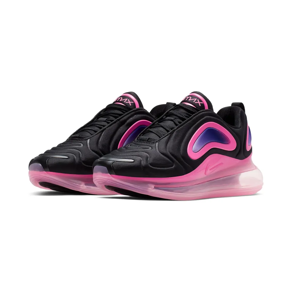 Nike Air Max 720 Black Laser Fuchsia Black/Black-Laser Fuchsia-Regency Purple-Atomic Violet (AO2924-005)