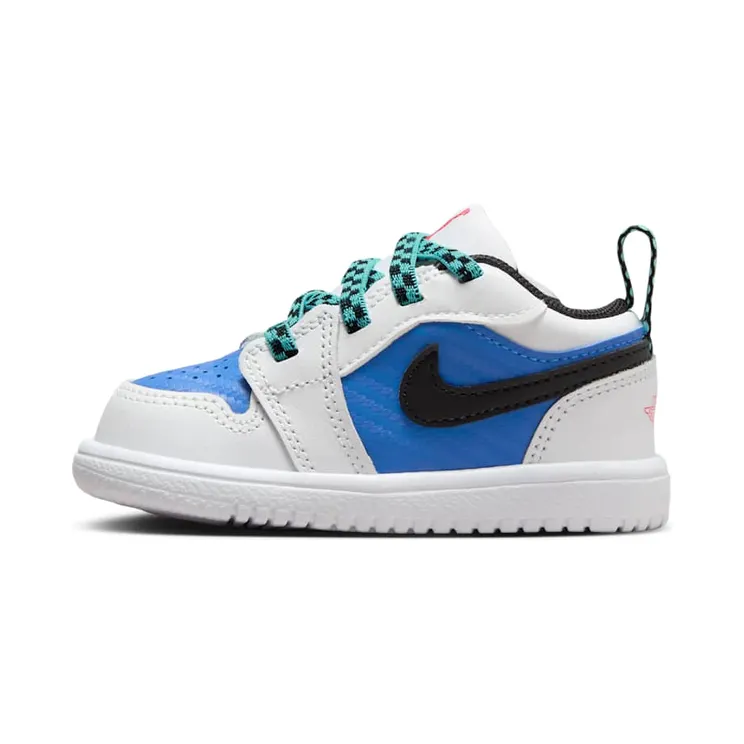 Jordan 1 Low ALT SE TD “White Hyper Royal Hyper Jade Black” (FQ8710-100)