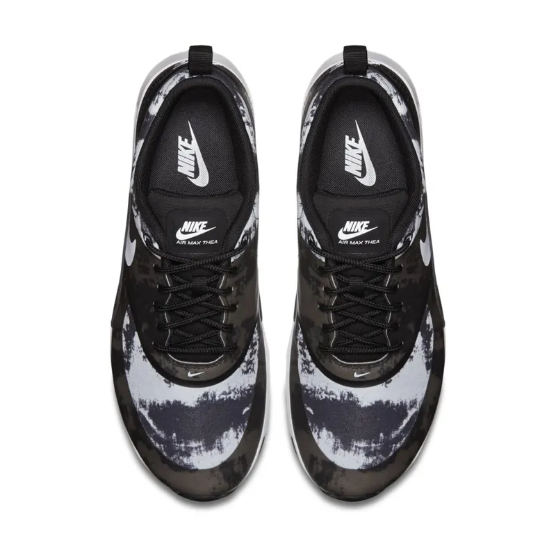 Nike Free Air Max Thea Print Black White-Dark Grey (W) Black/White-Dark Grey (599408-007)