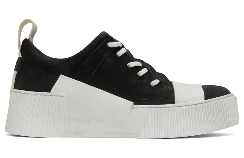 Boris Bidjan Saberi Black & Off-White Suede Bamba 2.1 Sneakers (295-SS2200B2000000SM-0013)