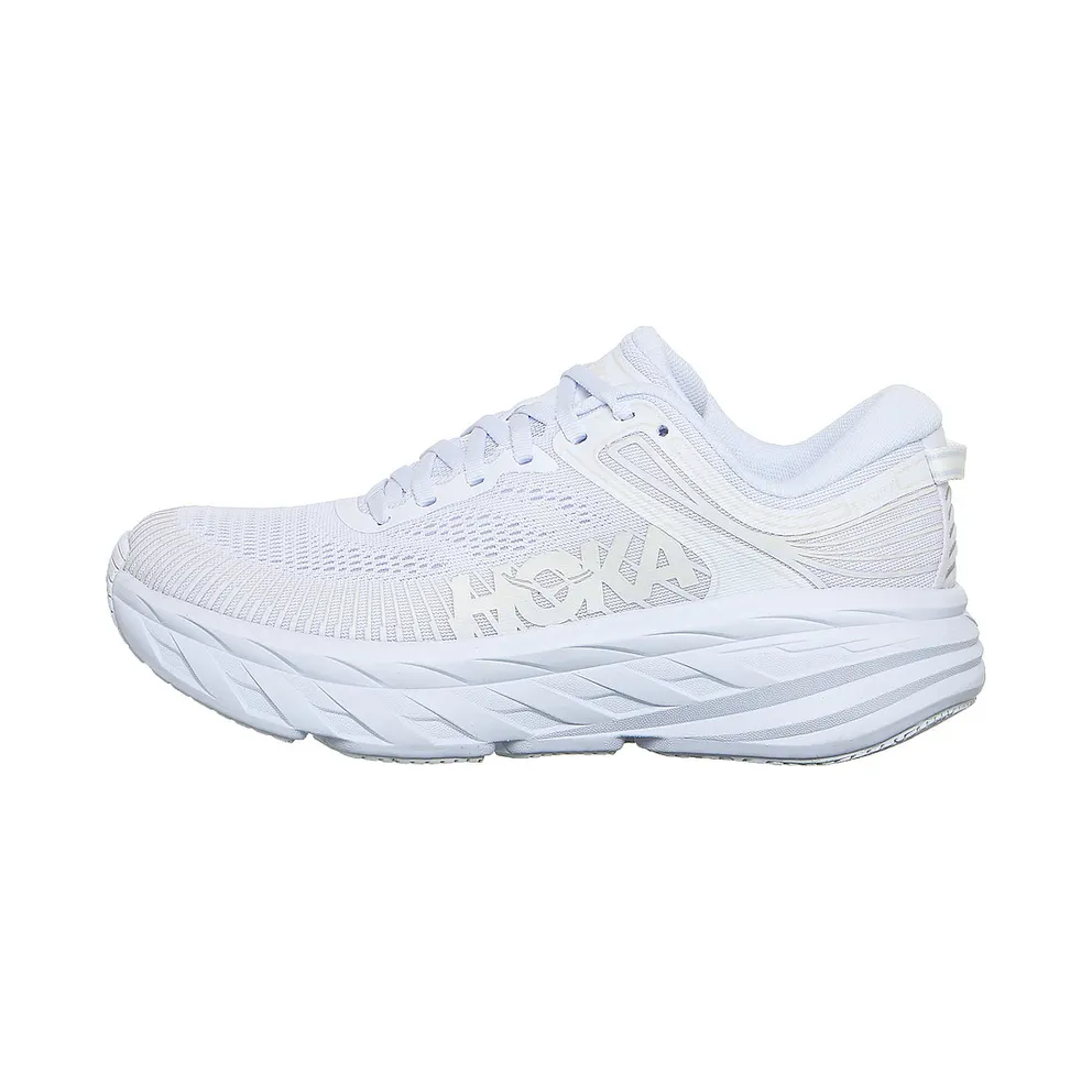 HOKA Bondi 7 White / White (1110519-WWH)