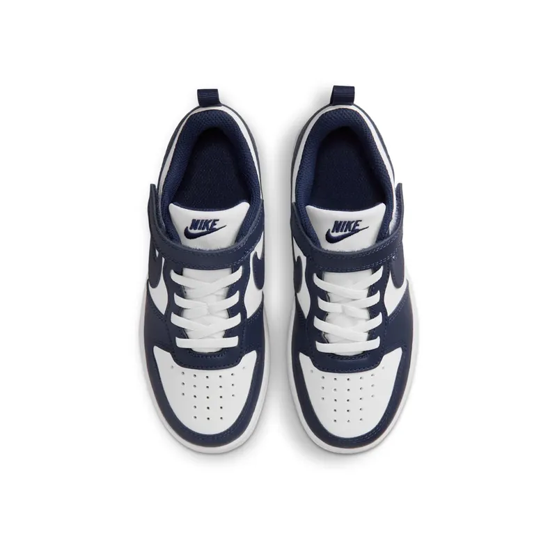 Nike Court Borough Low White Midnight Navy (IQ2724-100)