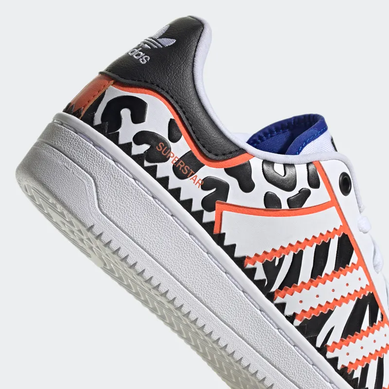 adidas Superstar OT Tech Cloud White / Core Black / True Orange (GW0523)