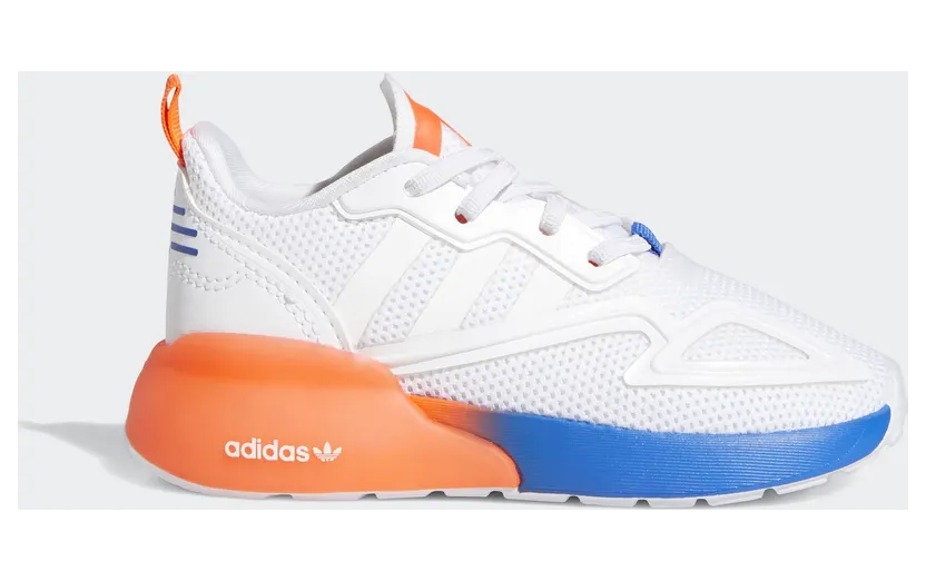 adidas ZX 2K Schuh Cloud White / Solar Red / Blue (FX9534)