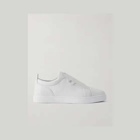 Christian Louboutin St Louis Leather Slip-On Sneakers White (3250668)