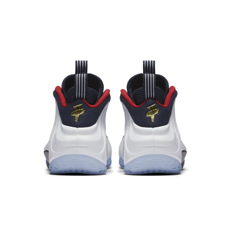 Nike Air Foamposite One Olympic Obsidian/University Red-Metallic Gold-White (575420-400)