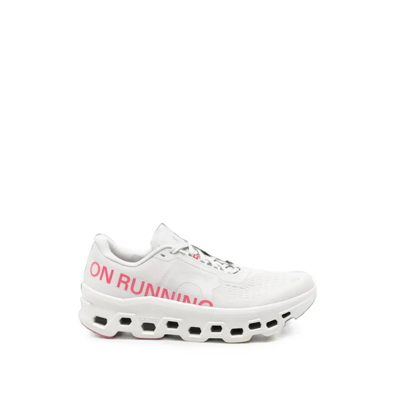 On Running Cloudmonster Logo-print “Grey” (3WF30485357)
