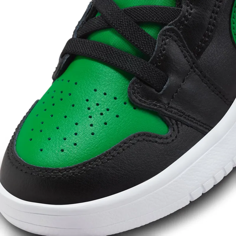 Jordan 1 Low ALT Black Lucky Green White (BQ6066-065)
