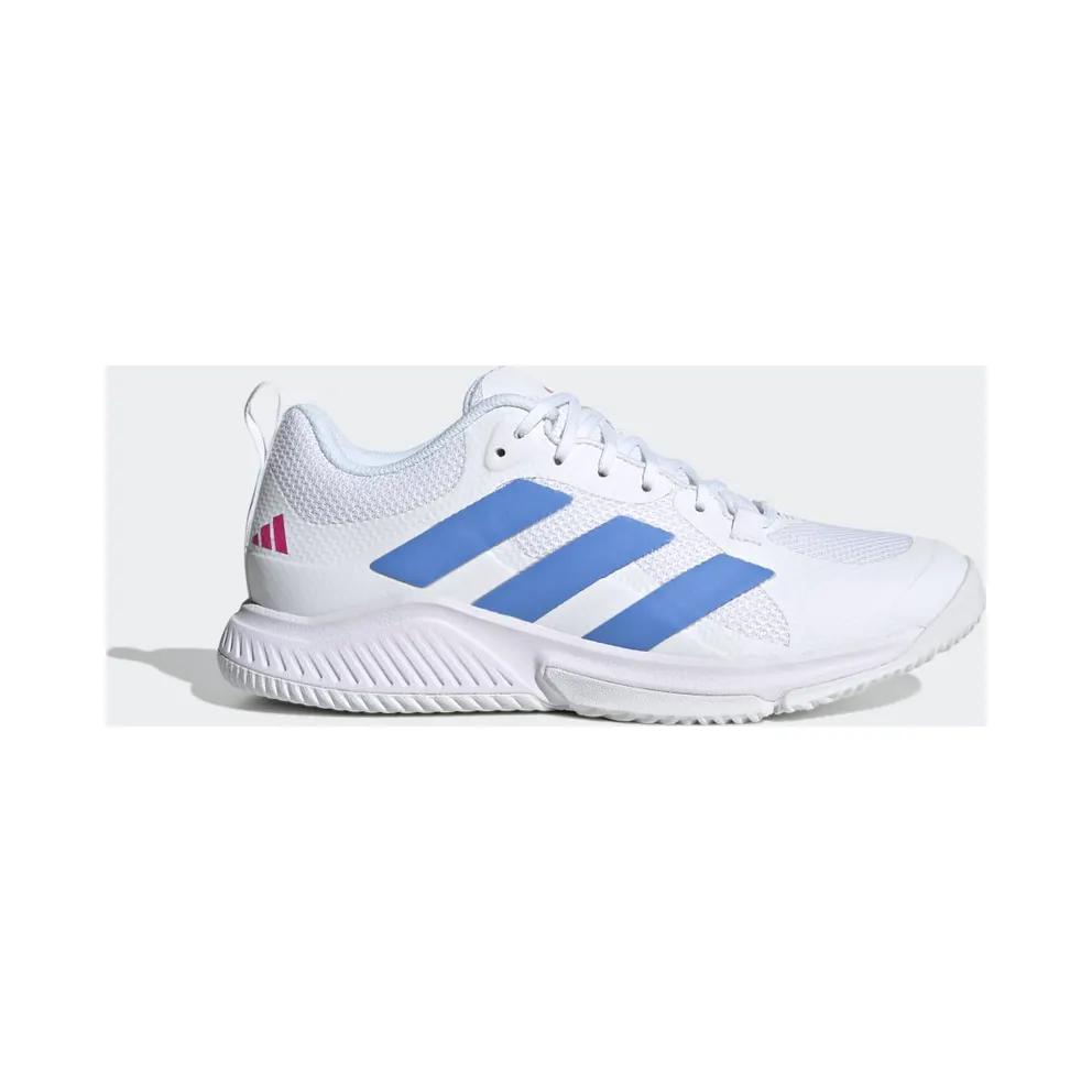 adidas Court Team Bounce 2.0 Cloud White / Blue Fusion / Lucid Fuchsia (HR1234)