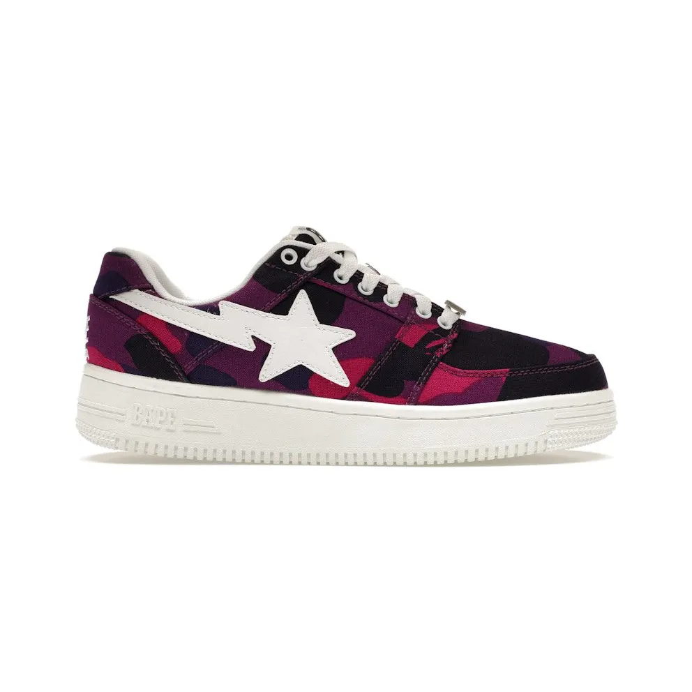 A Bathing Ape Bape Sta Low Color Camo Purple (1H20191014-PUR)