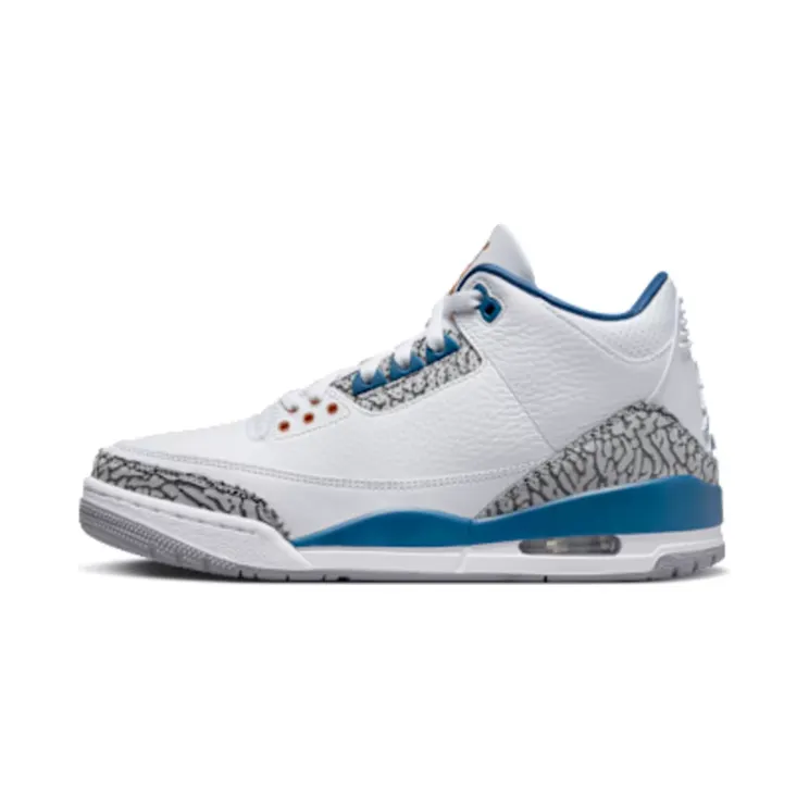 Air Jordan 3 Retro Wizards “White / True Blue / Cement Grey / Metallic Copper” (CT8532-148)