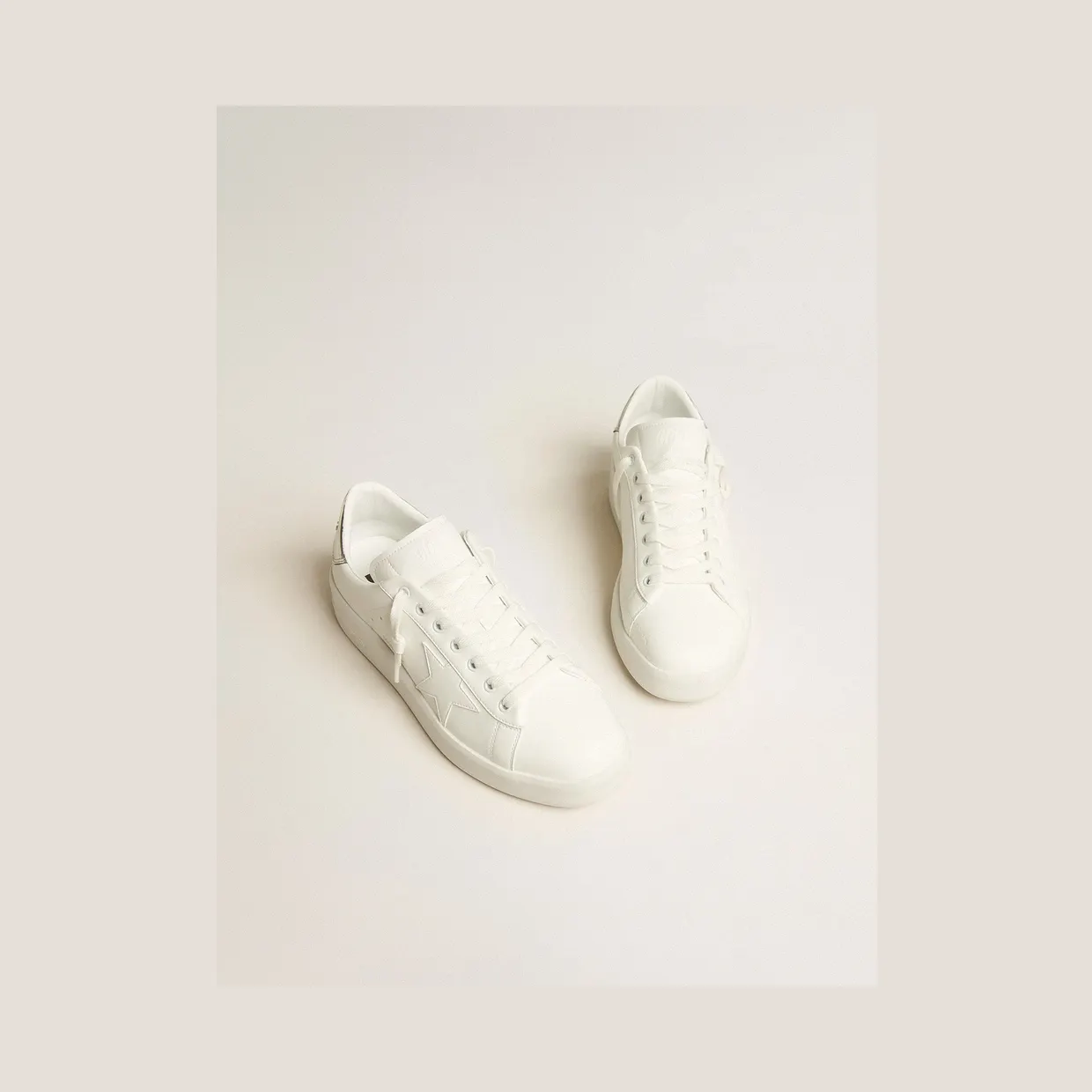 Golden Goose Men’S Bio-Based Purestar With White Star And Mirror-Effect Heel Tab (GMF00197.F005221.80185) (2)