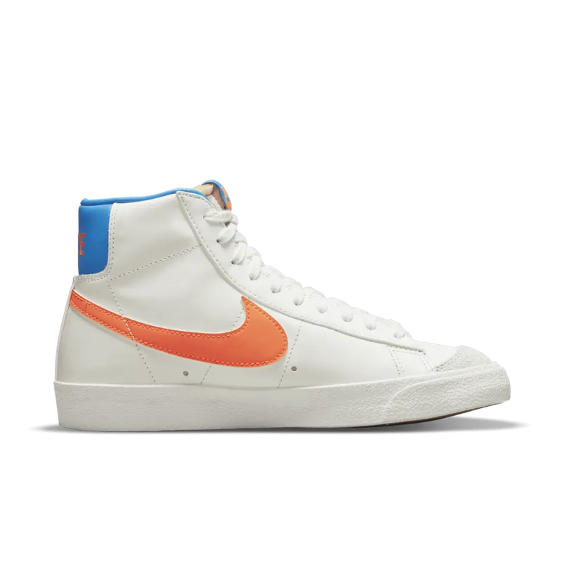 Nike Blazer Mid 77 Sail Total Orange (W) (DQ4692-100)