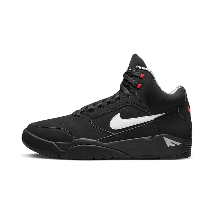 Nike Air Flight Lite Mid “Black / Varsity Red / White” (DQ7687-003)