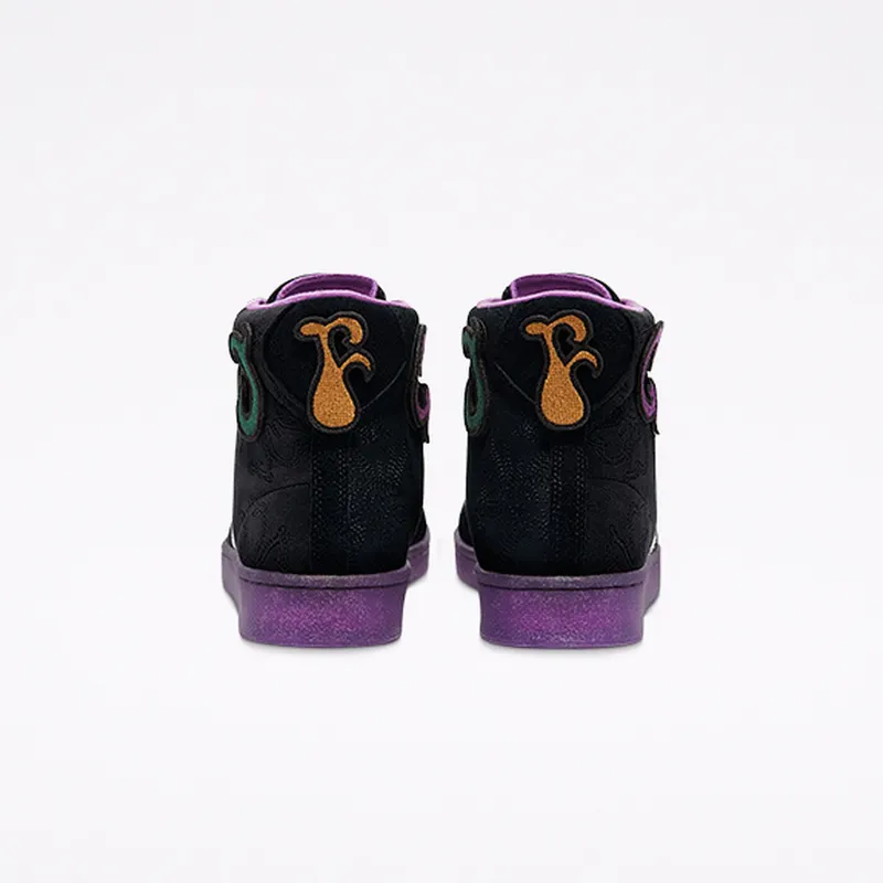 Converse Joe Freshgoods x Pro Leather High ‘Black Purple’ Black/Black/Amaranth Purple (170645C)