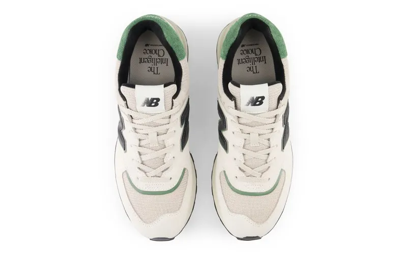 New Balance 574 Legacy White Black Green (U574LGFW)