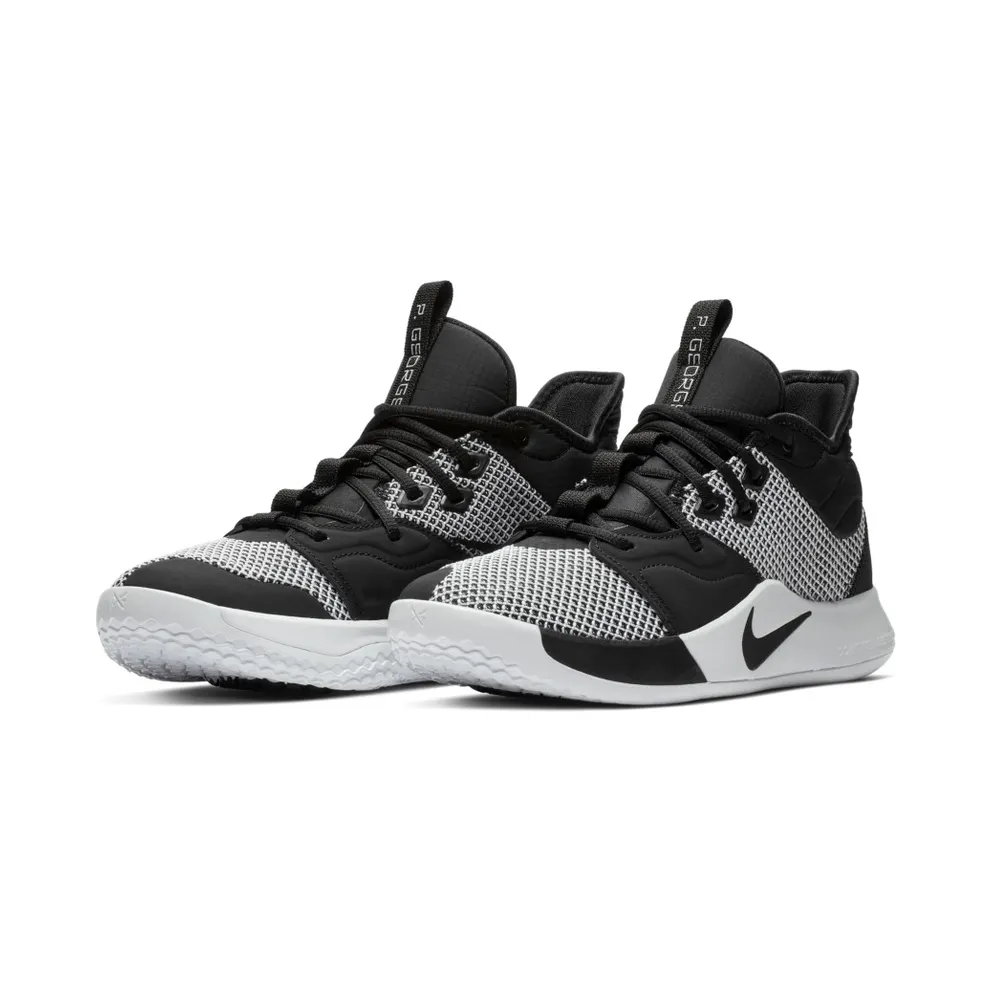 Nike PG 3 Monochrome Black/Photo Blue-Total Orange-White (AO2607-002)