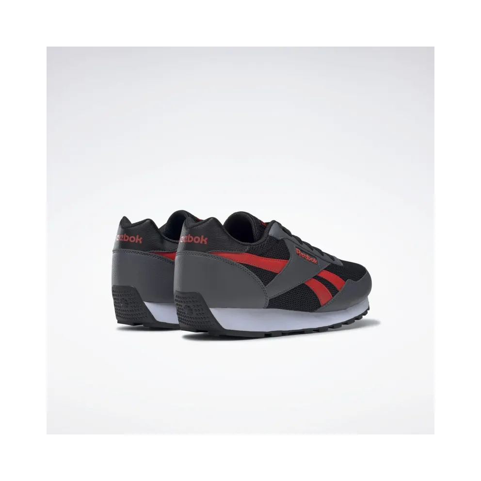 Reebok Rewind Run Shoes Core Black / Dynamic Red / Cold Grey 6 (GX6015)