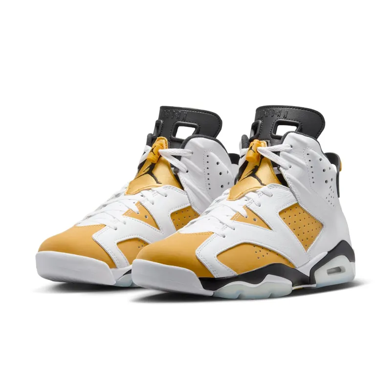 Air Jordan 6 Retro White/Black/Yellow Ochre (CT8529-170)