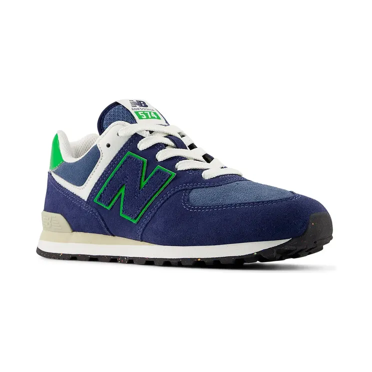 New Balance 574 Navy / Limoen / White (GC574QBLM428)