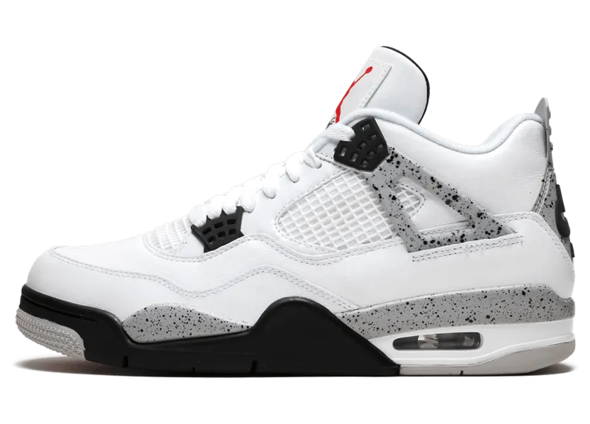 Air Jordan 4 Retro BG White Cement OG Retro (836016-192)