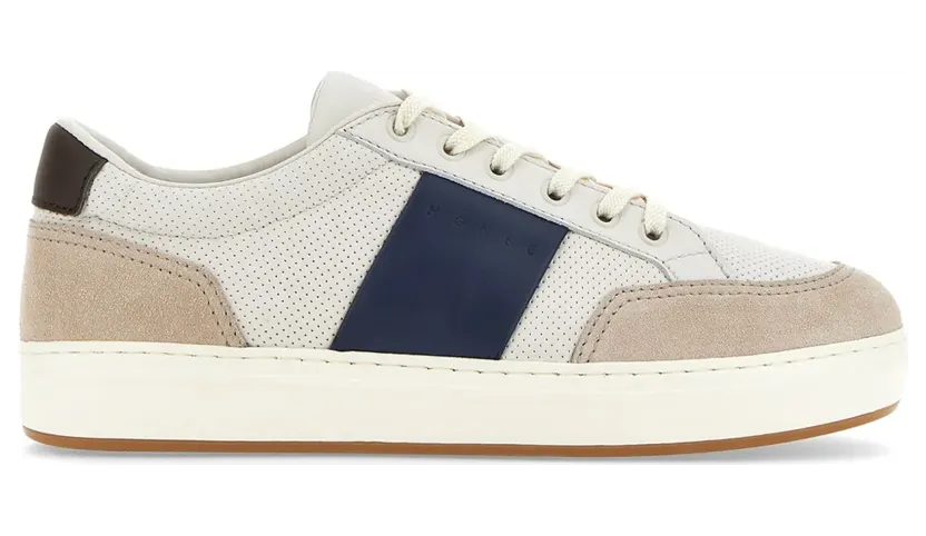 Hogan Sneakers met logo – Beige (HXM6680FO90U5F)